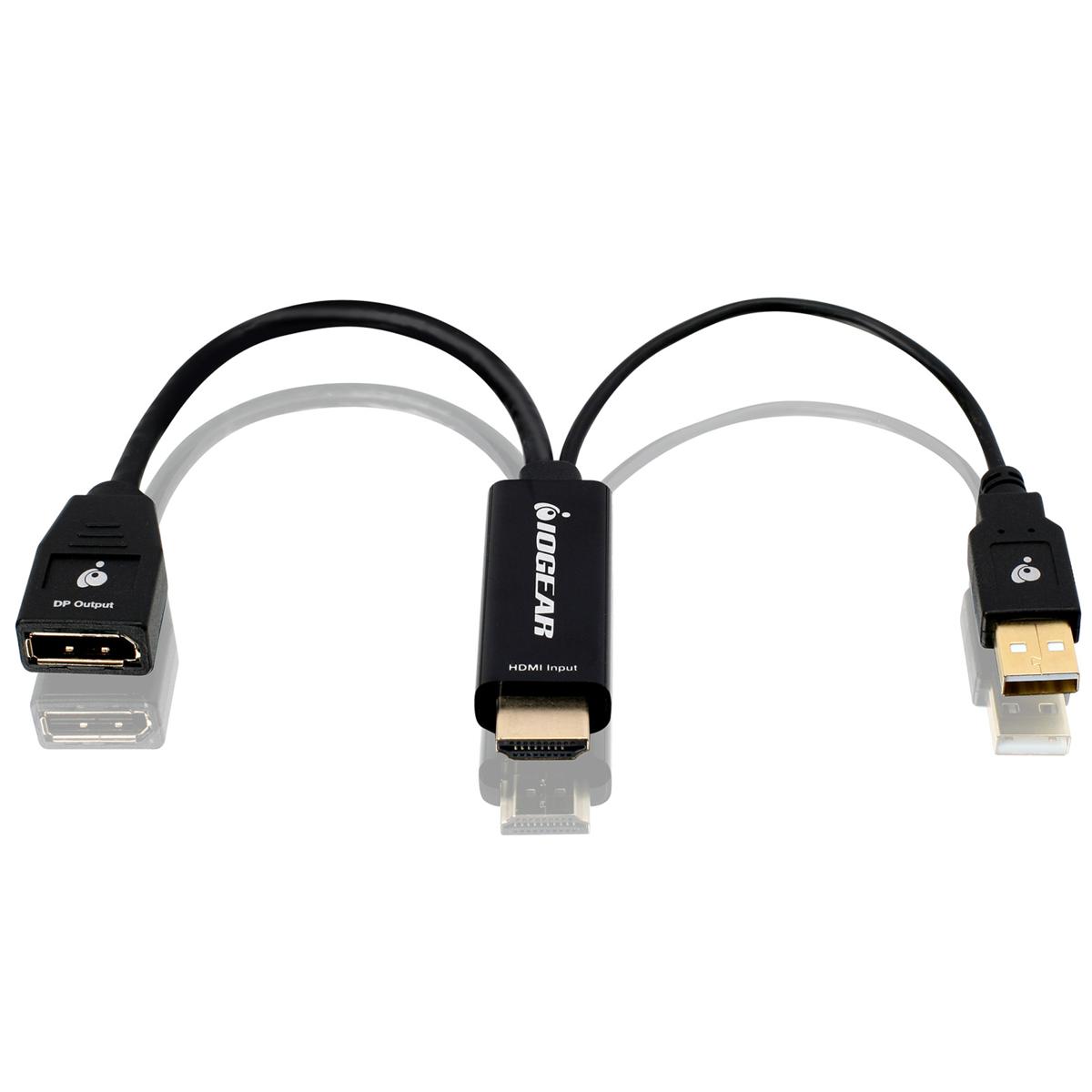 Image of IOGEAR 4K 60Hz HDMI to DisplayPort Adapter