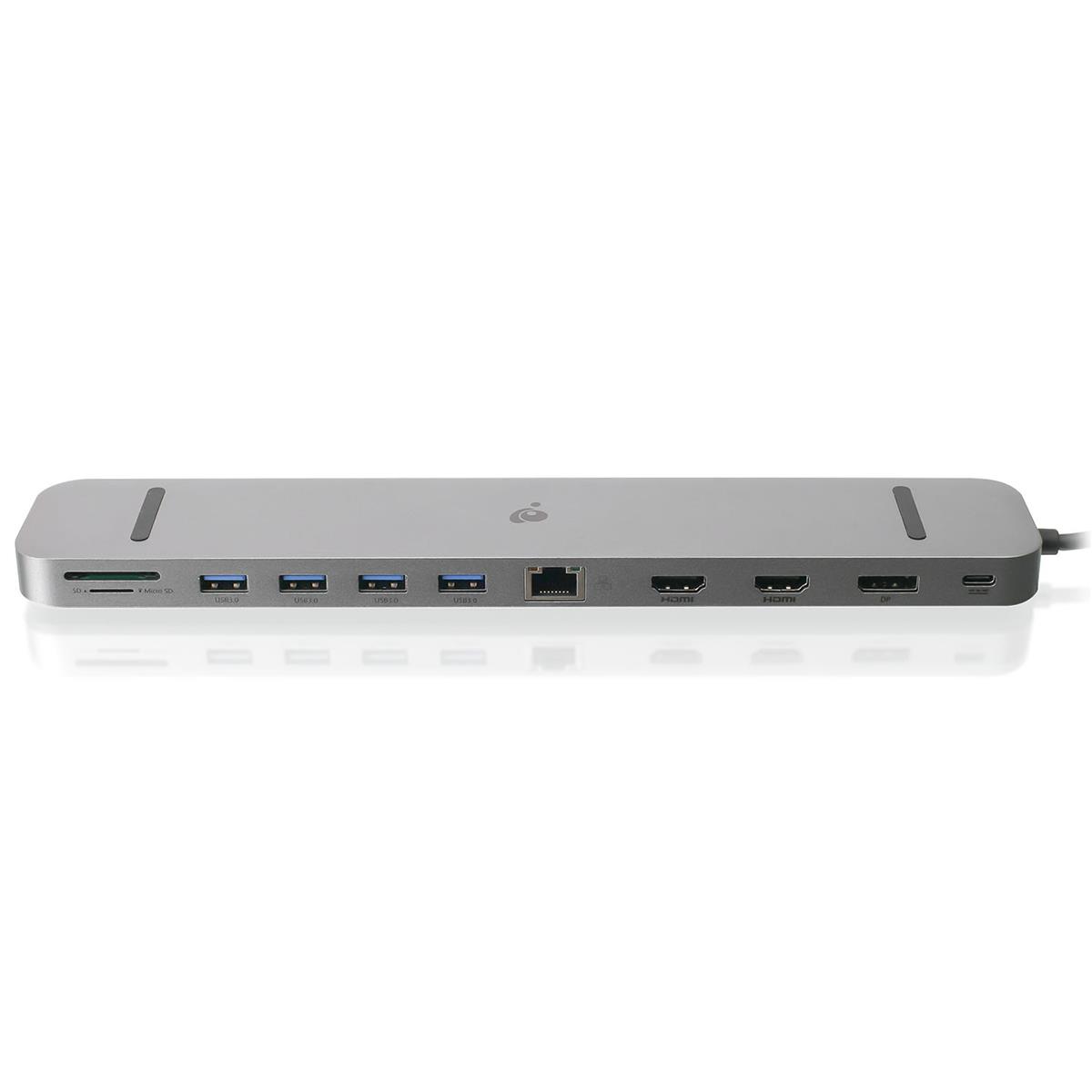 Image of IOGEAR Dock Pro USB-C Triple HD Dock with Power Delivery 3.0