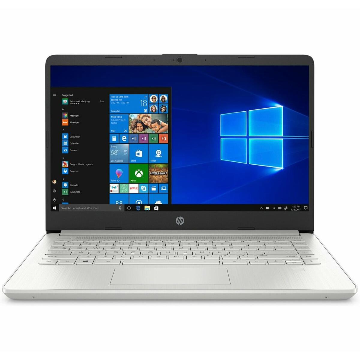 

HP 14-dq2038ms 14" Touch Notebook, i3-1115G4, 8GB, 256GB SSD,W10H,Natural Silver