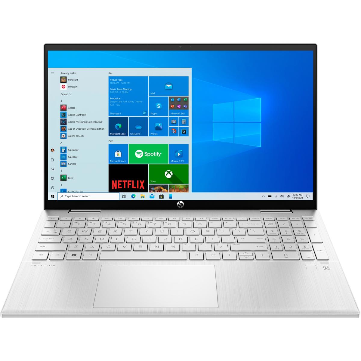 

HP Pavilion x360 15.6" FHD 2-In-1 Touch,i5-1135G7,8GB,256GB SSD,W10H-Refurbished