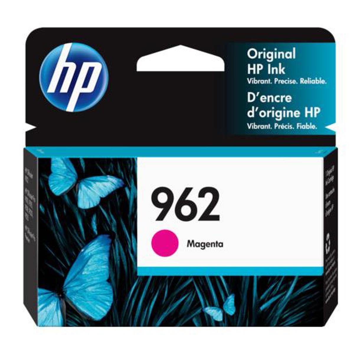

HP 962 Original Ink Cartridge, 700 Pages Yield, Magenta