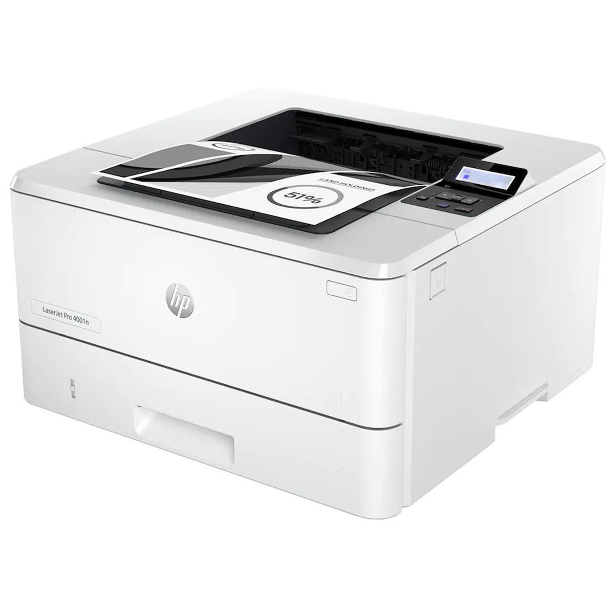 Image of HP LaserJet Pro 4001n Monochrome Laser Printer with 2-Months Instant Ink