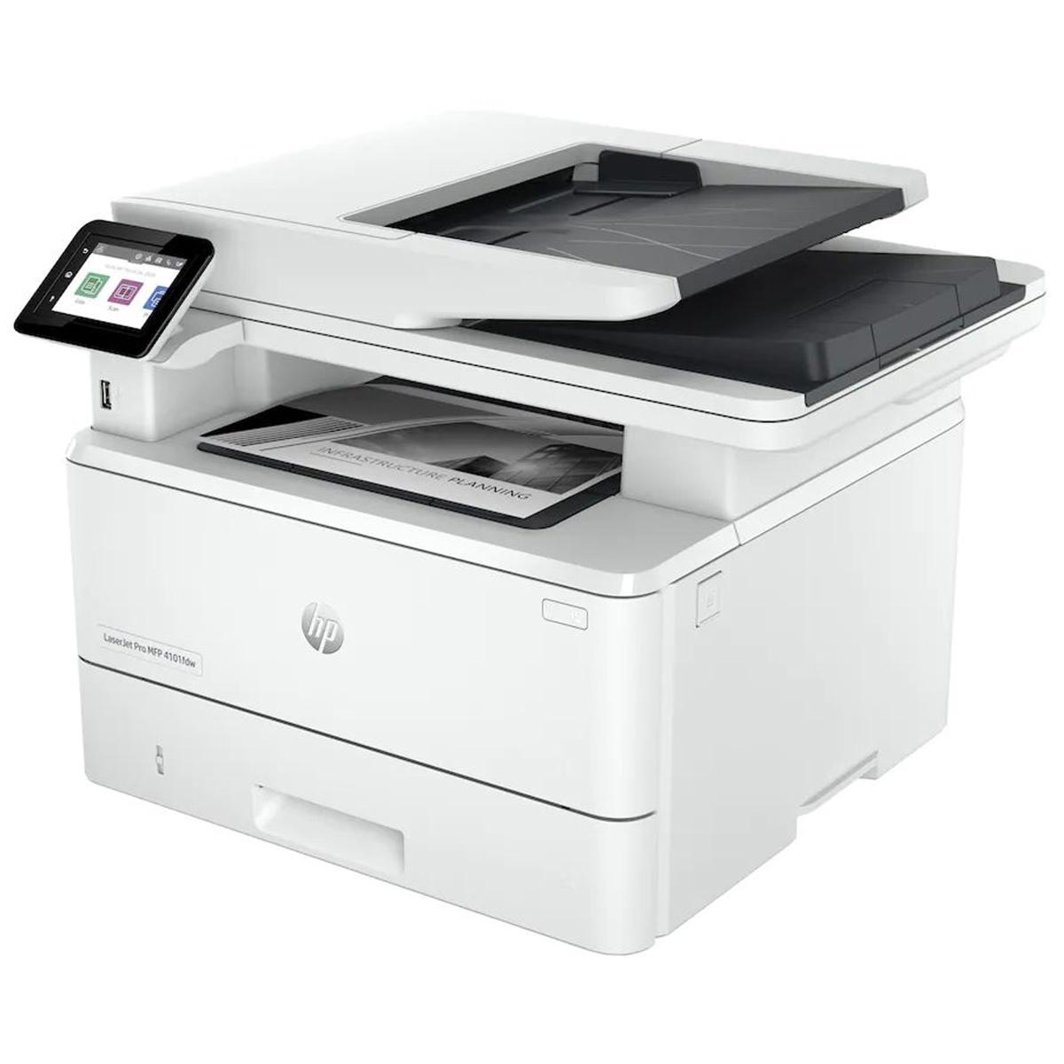 

HP LaserJet Pro MFP 4101fdw Wireless Duplex Monochrome Laser Printer,2-Month Ink