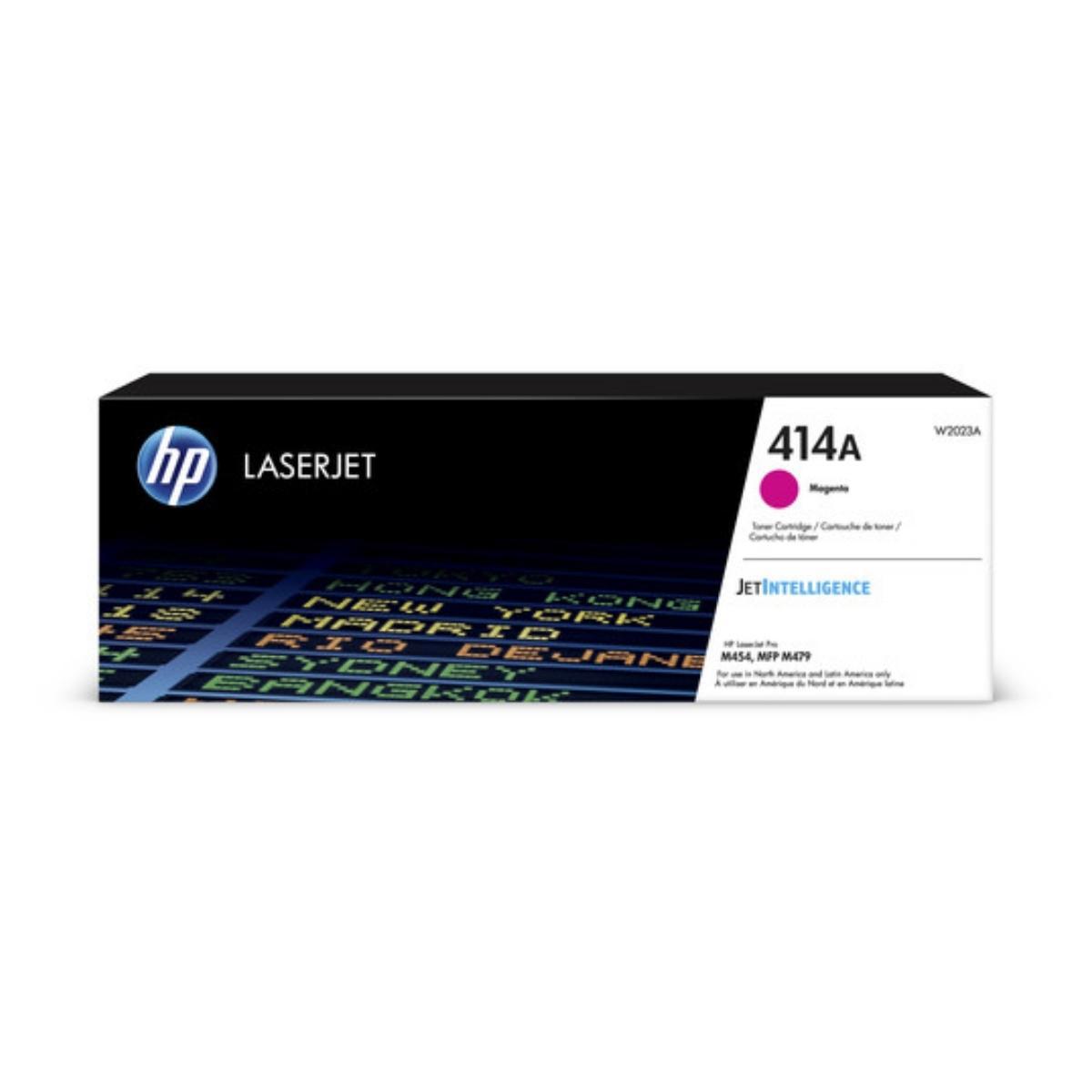 

HP 414A Original LaserJet Toner Cartridge, Magenta
