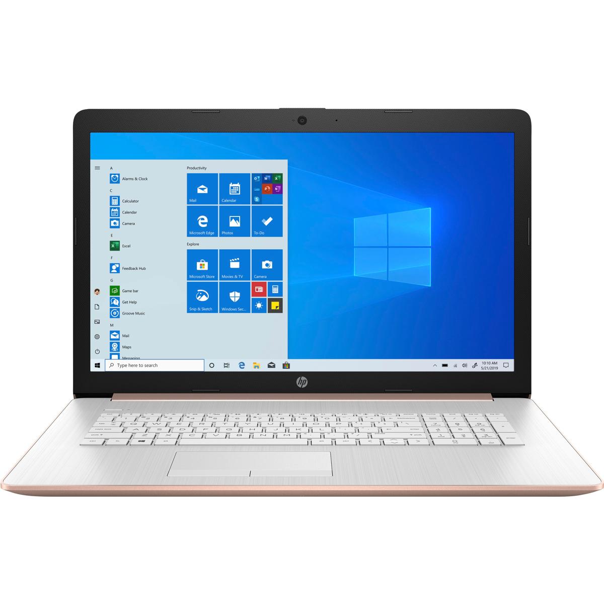 

HP 17-by4001ds 17.3" HD+, i5-1135G7, 8GB, 256GB SSD, W10H,Rose Gold- Refurbished