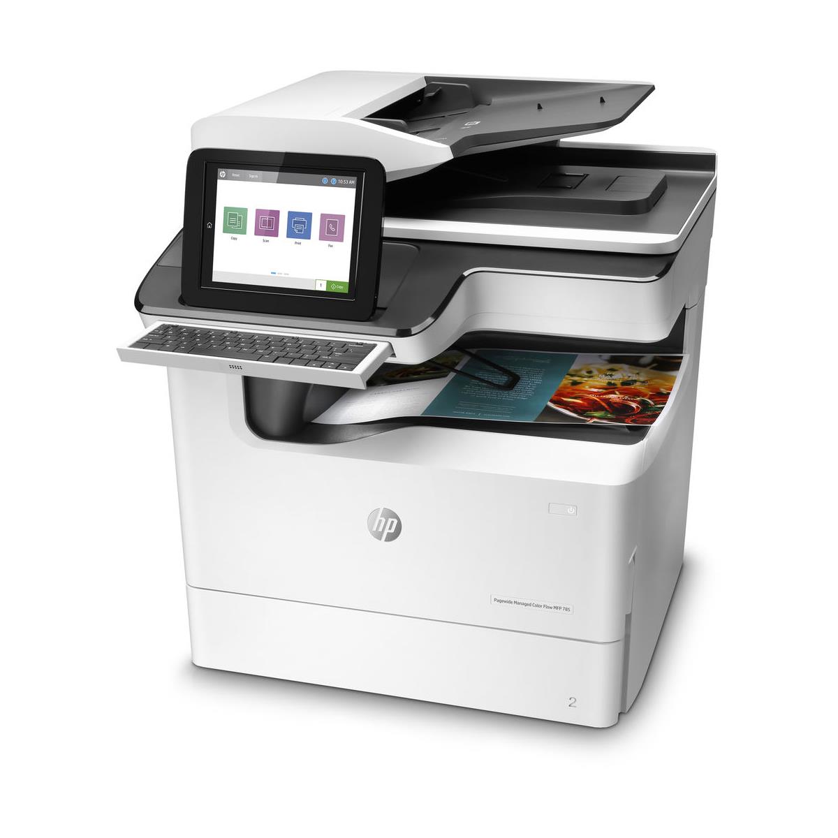 HP PageWide Enterprise 785F Color Flow Multifunction Inkjet Printer -  J7Z11A