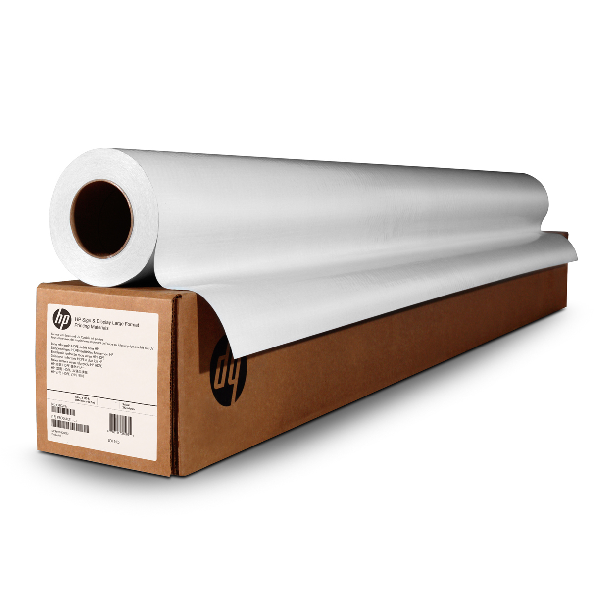 

HP Removable Adhesive Fabric, 3" Core, 42"x100' Roll