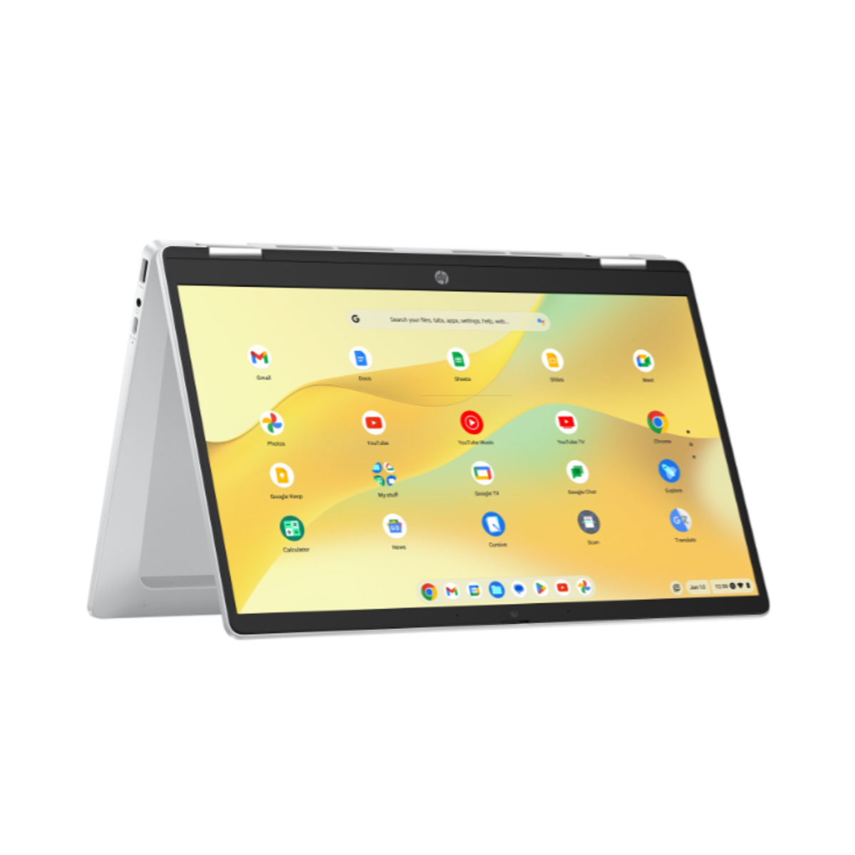 

HP Chromebook x360 14" HD Touch, N100, 4GB RAM, 64GB eMMC, Chrome OS, Silver