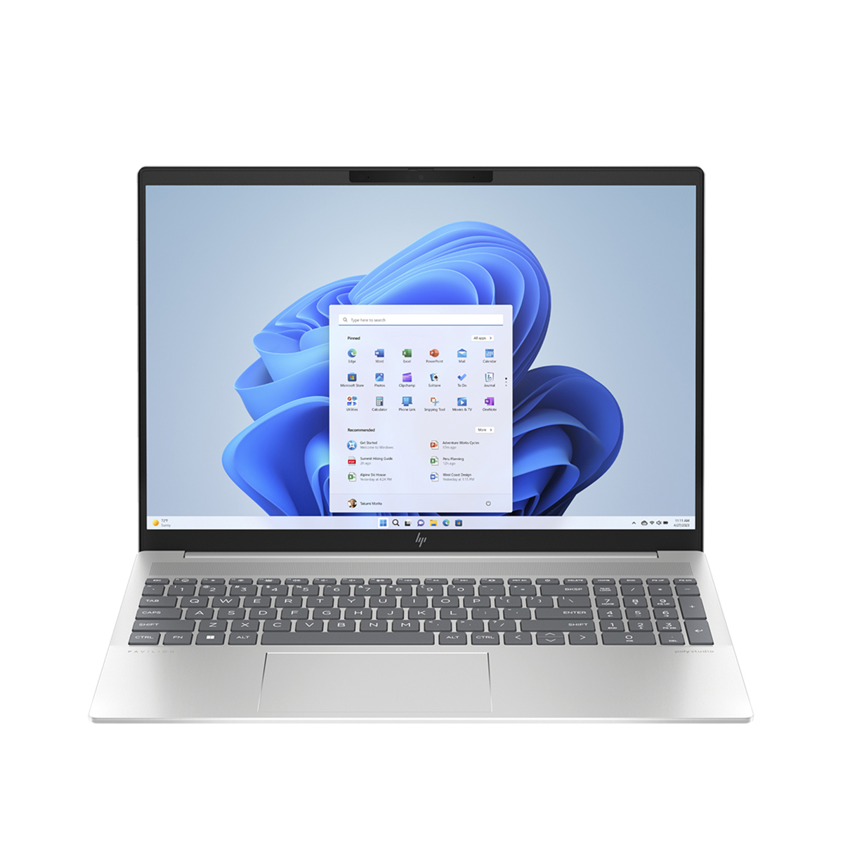 

HP Pavilion Plus 16" WQXGA 120Hz Laptop, Ultra 7-155H,16GB,512GB SSD,W11H,Silver