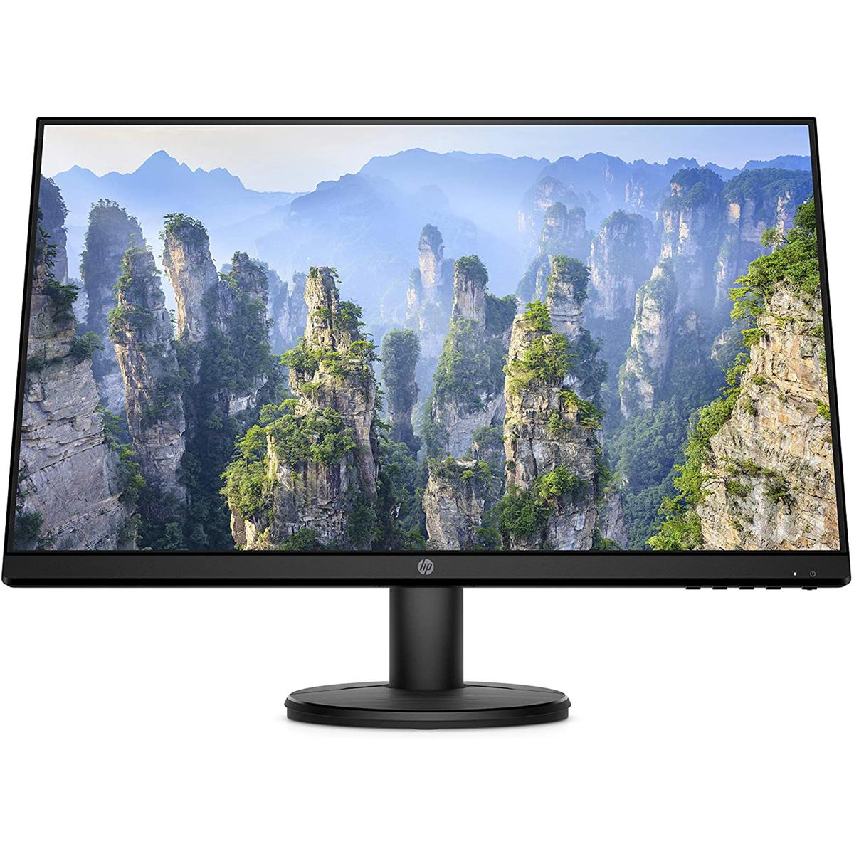 

HP V24i 23.8" 16:9 Full HD IPS LCD Monitor, Black