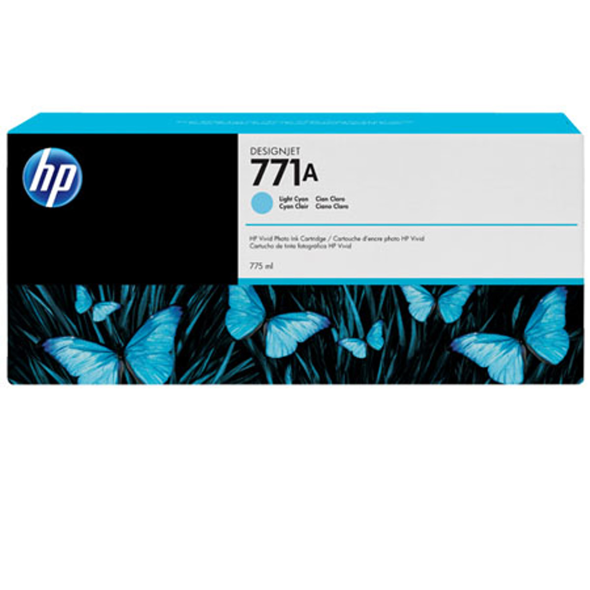 

HP 771A 775-ML Light Cyan Designjet Ink Cartridge