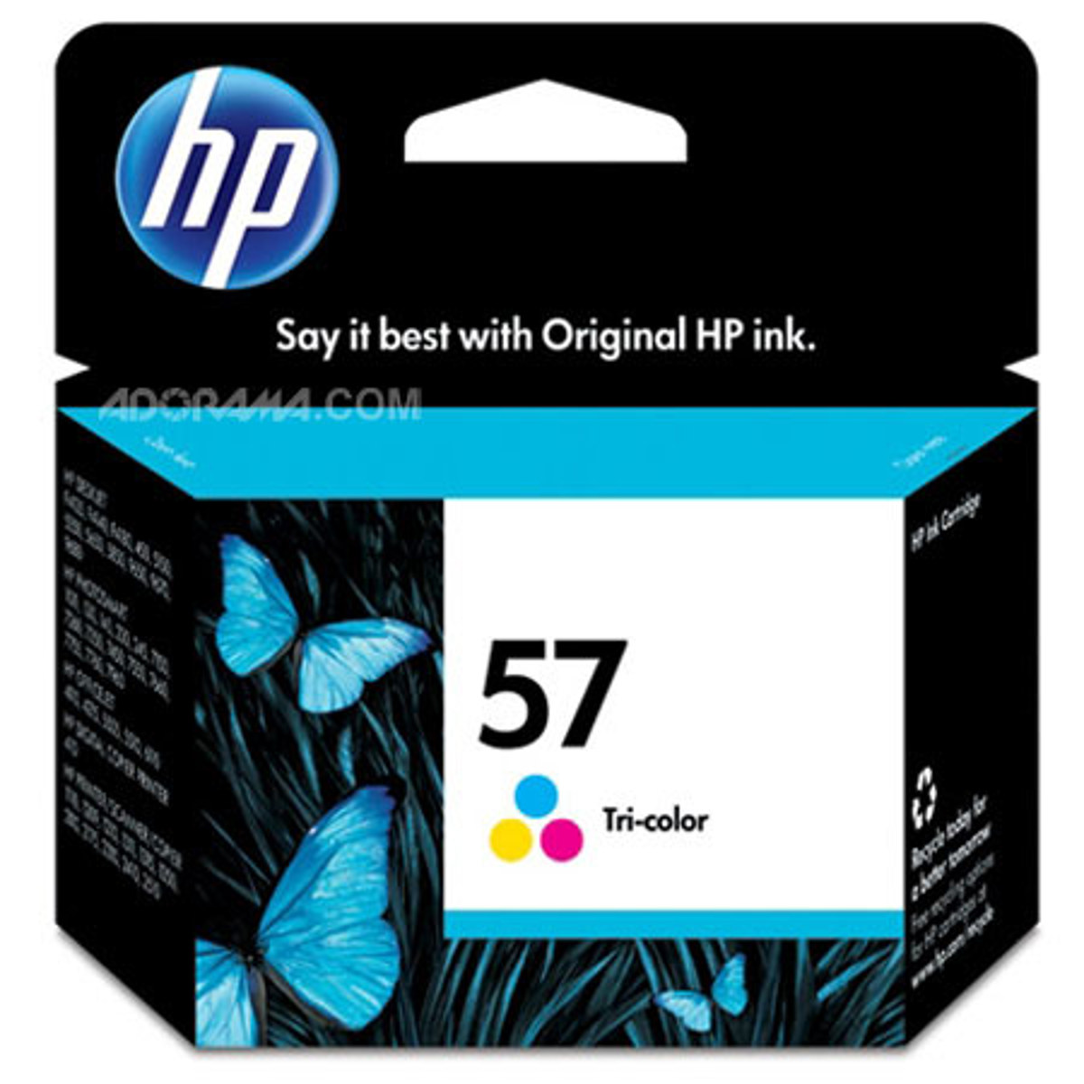 Image of HP #57 Red Ink Cartridge for Photosmart 100 Inkjet Printer