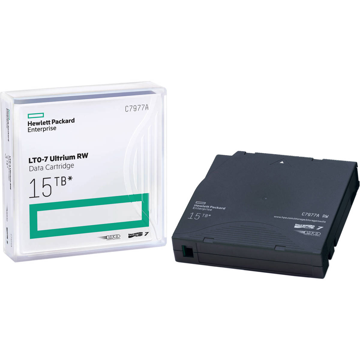 Image of HP LTO-7 Ultrium 15TB RW Data Cartridge