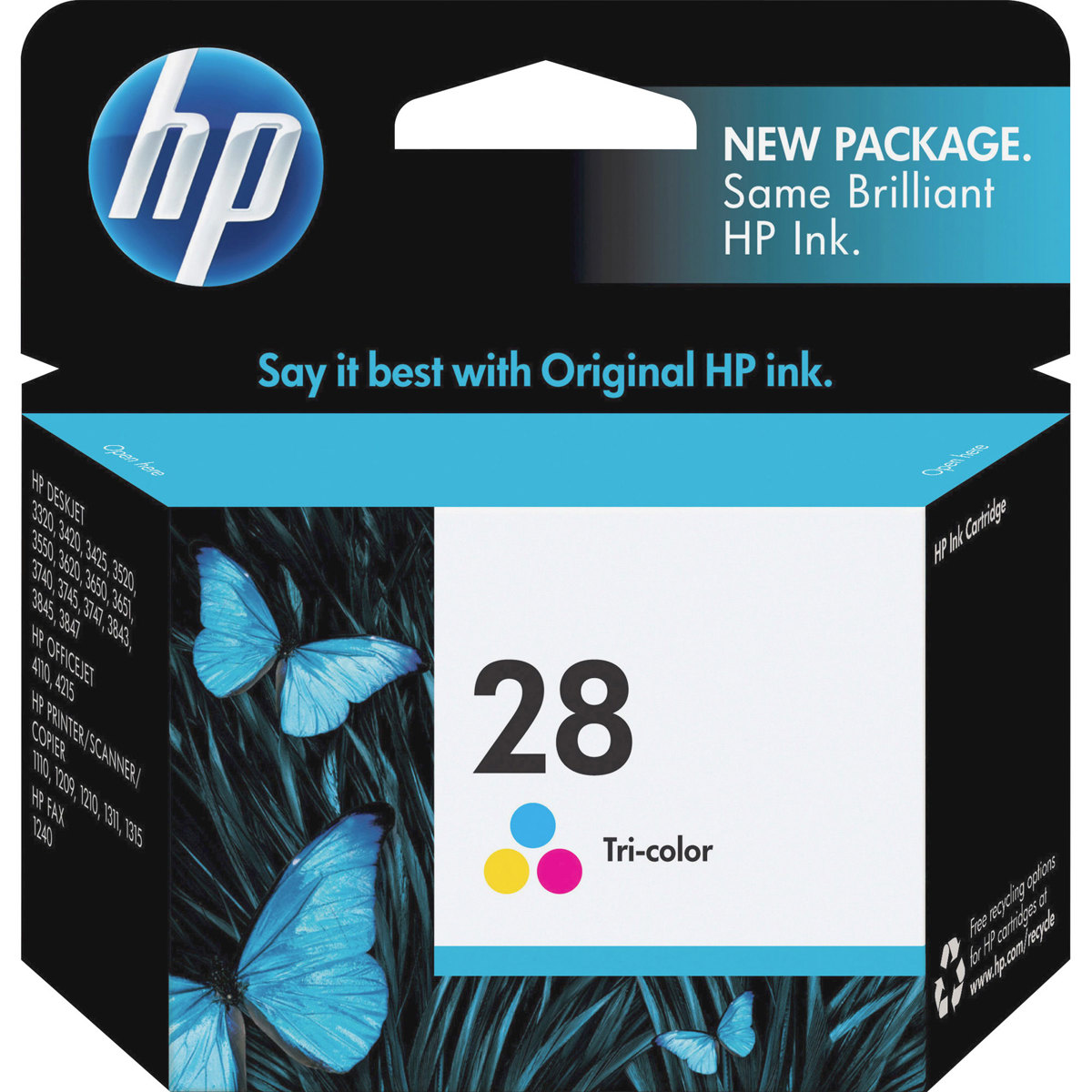 

HP 28 C8728AN-K Tri-Color Ink Cartridge Kit
