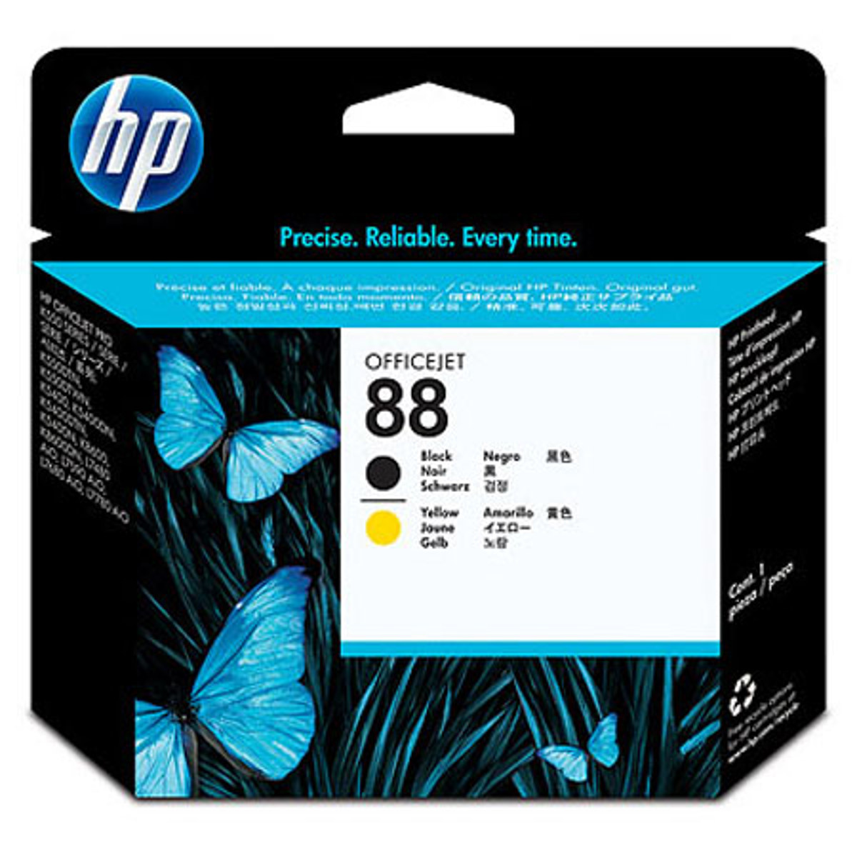 

HP 88 Black/Yellow Printhead Officejet Pro K550 Series