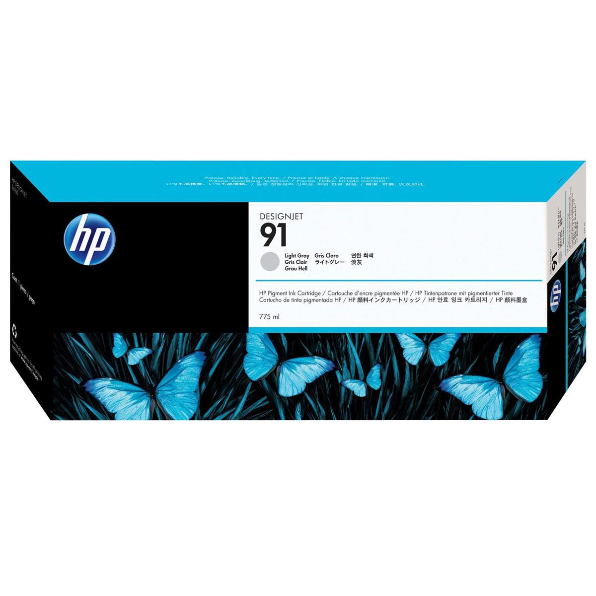 

HP #91 Light Gray Cartridge with Vivera Ink, 775ml