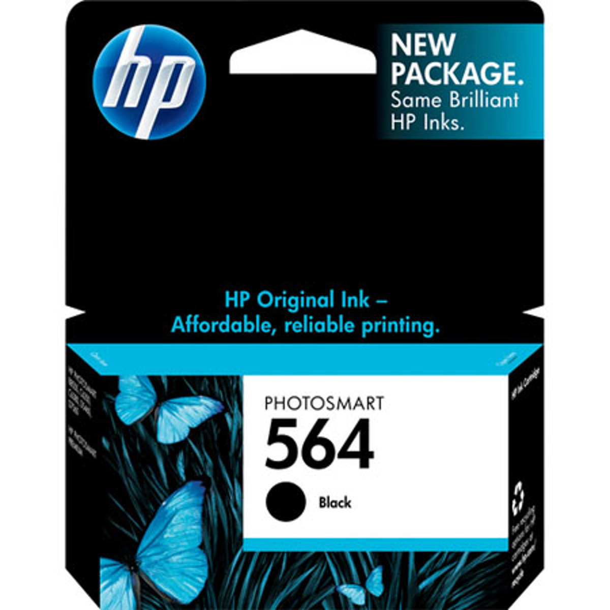 Image of HP 564 Black Ink Cartridge