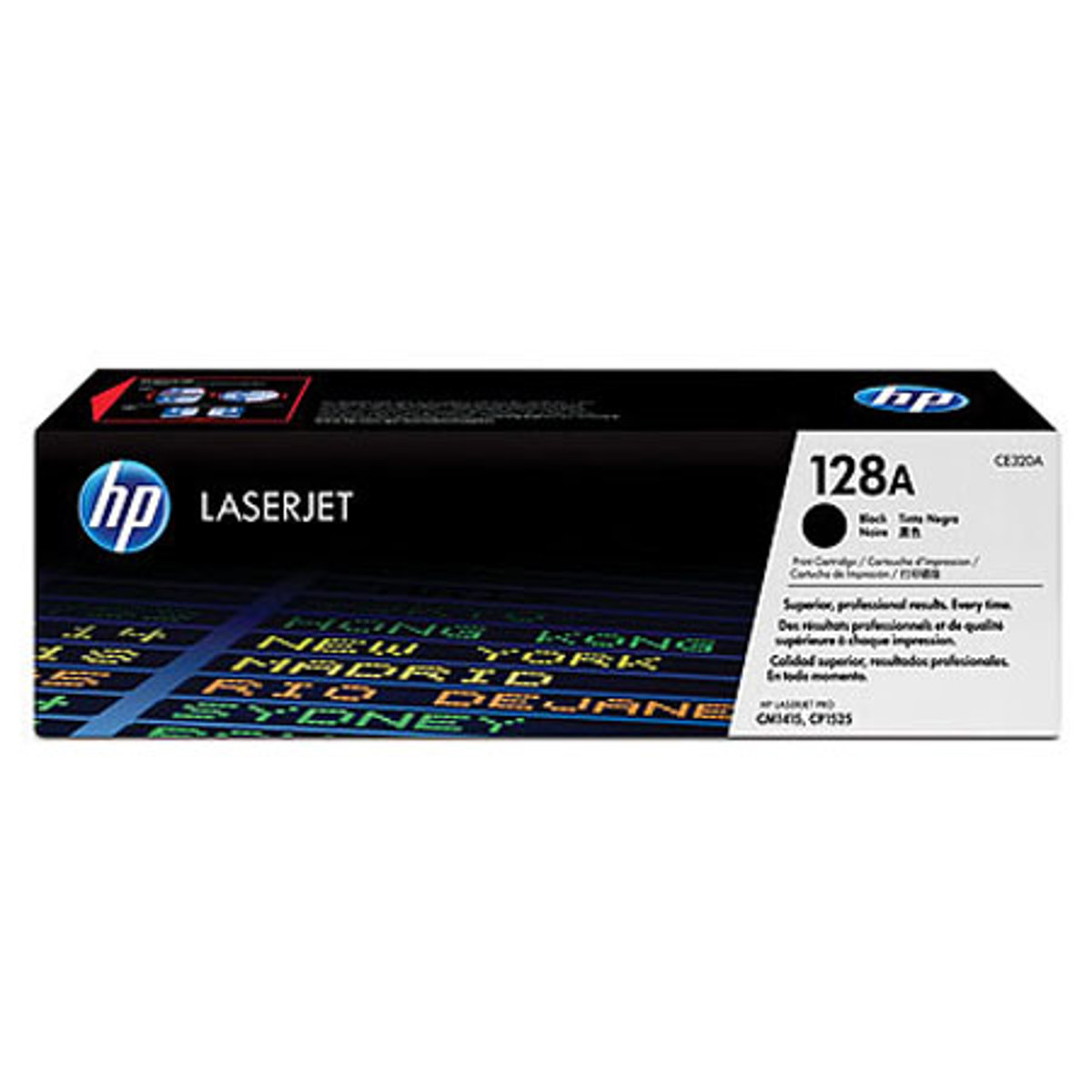 

HP CE320A Black LaserJet Print Cartridge
