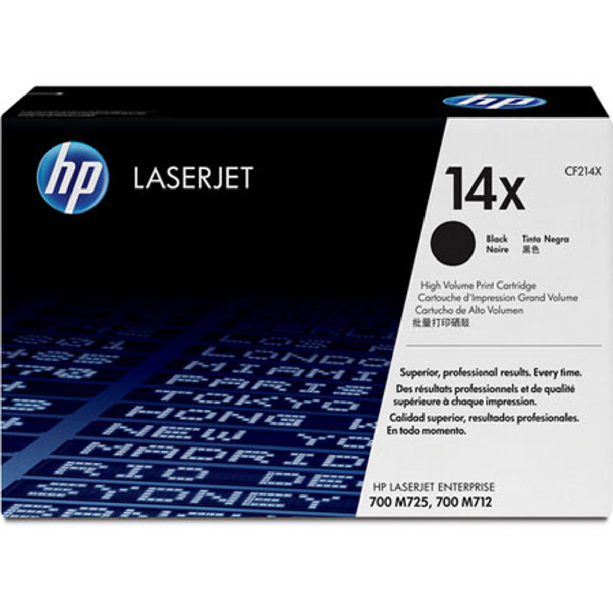 

HP 14X Black LaserJet Toner Cartridge