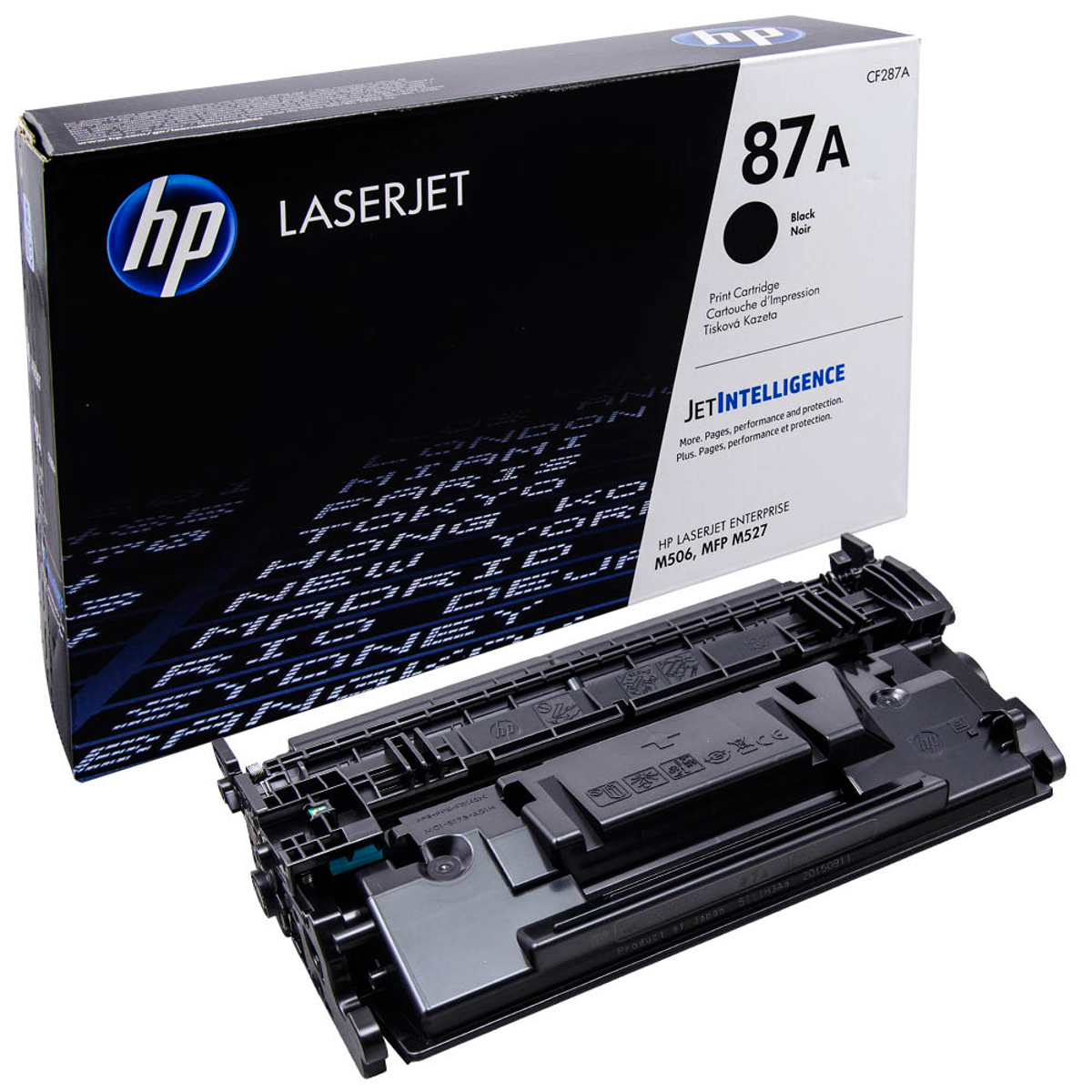 

HP 87A LaserJet Enterprise M506/MFP M527 Series Black Toner Cartridge