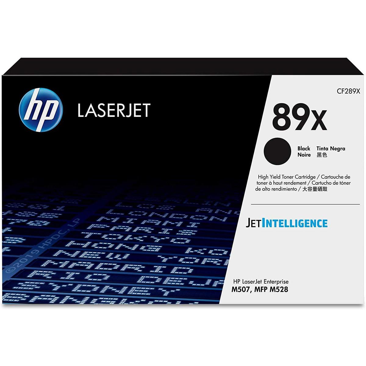 

HP 89X High Yield Original LaserJet Toner Cartridge, Black