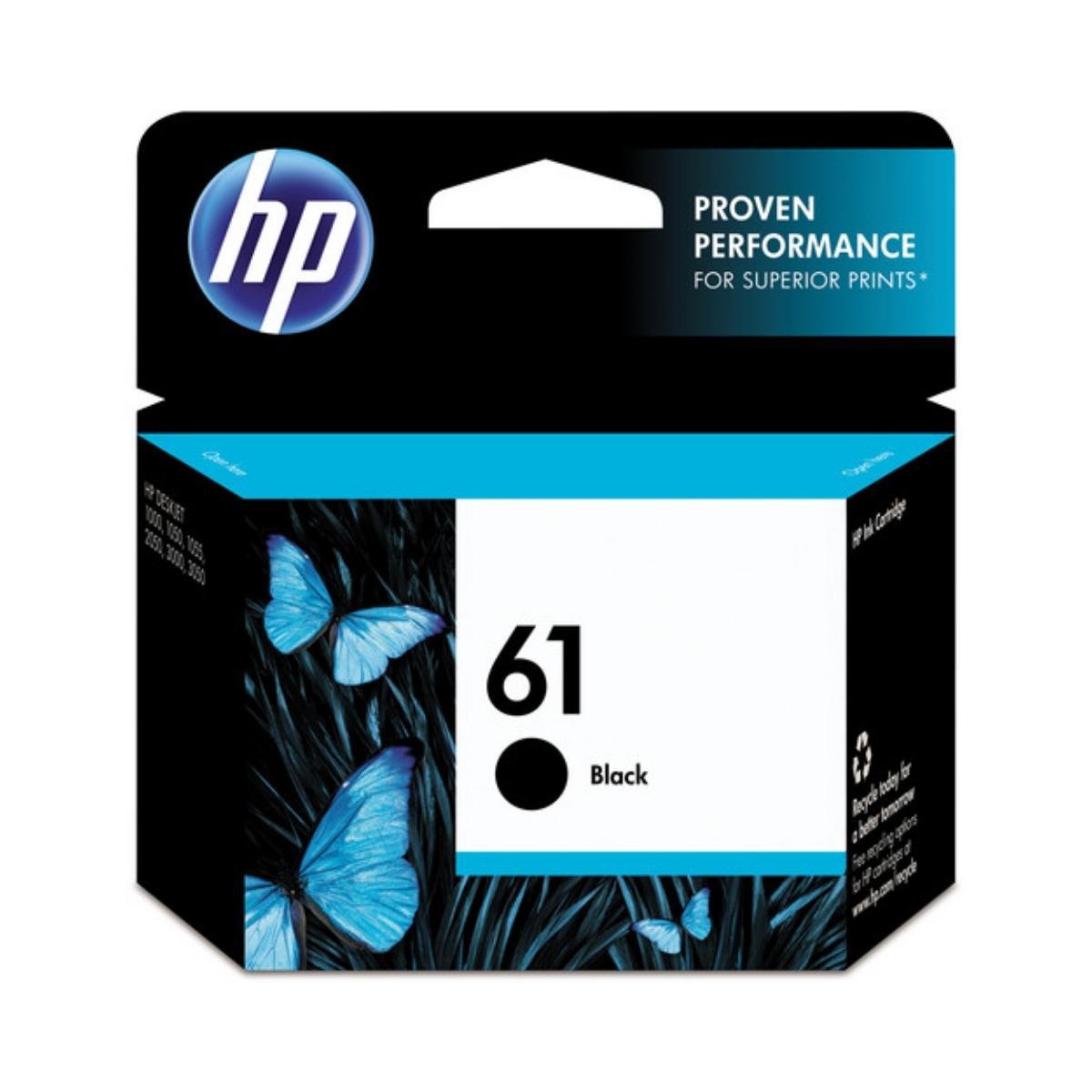 Image of HP 61 Black Ink Cartridge