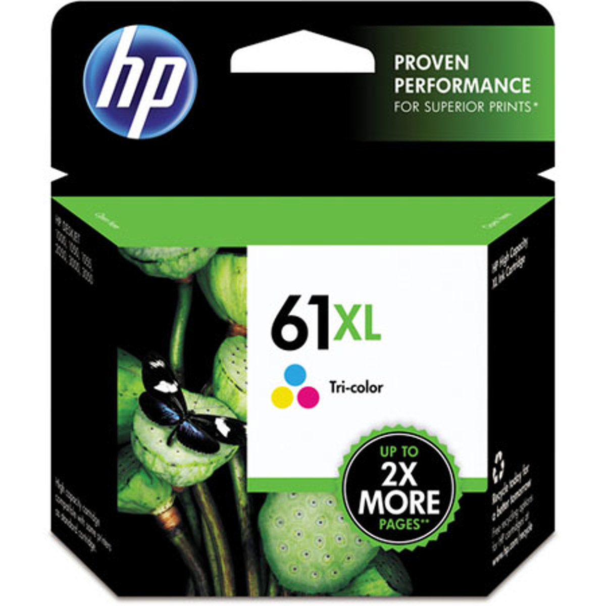 

HP 61XL High Yield Tri Color Ink Cartridge