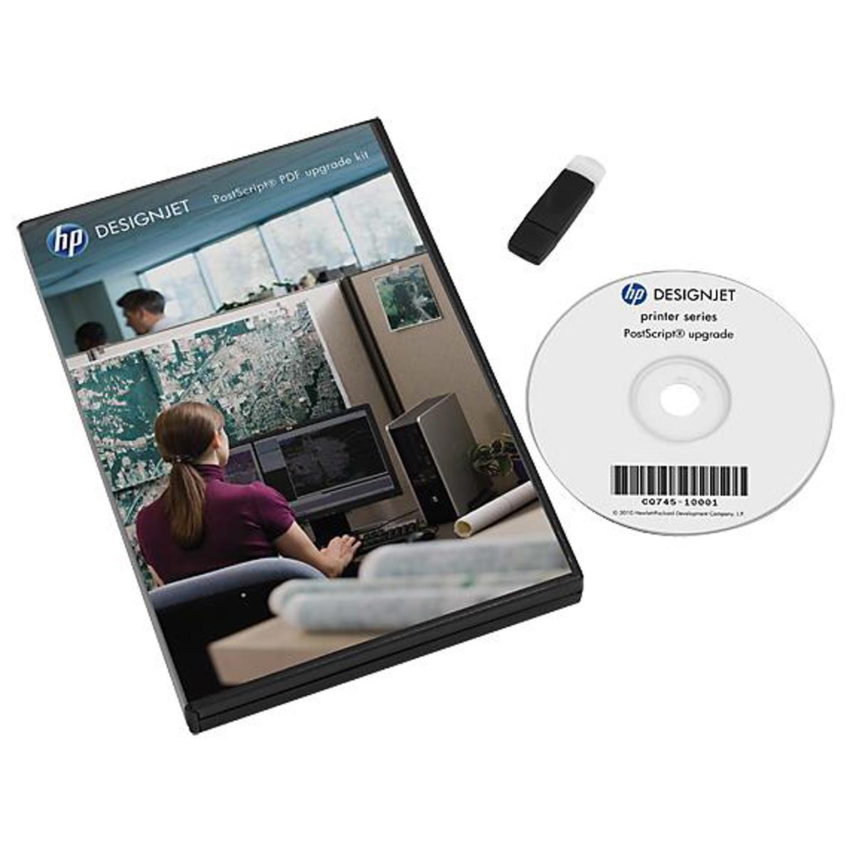 

HP DesignJet PostScript and PDF Upgrade Kit for T7200, Z6200 and Z6800 Printer