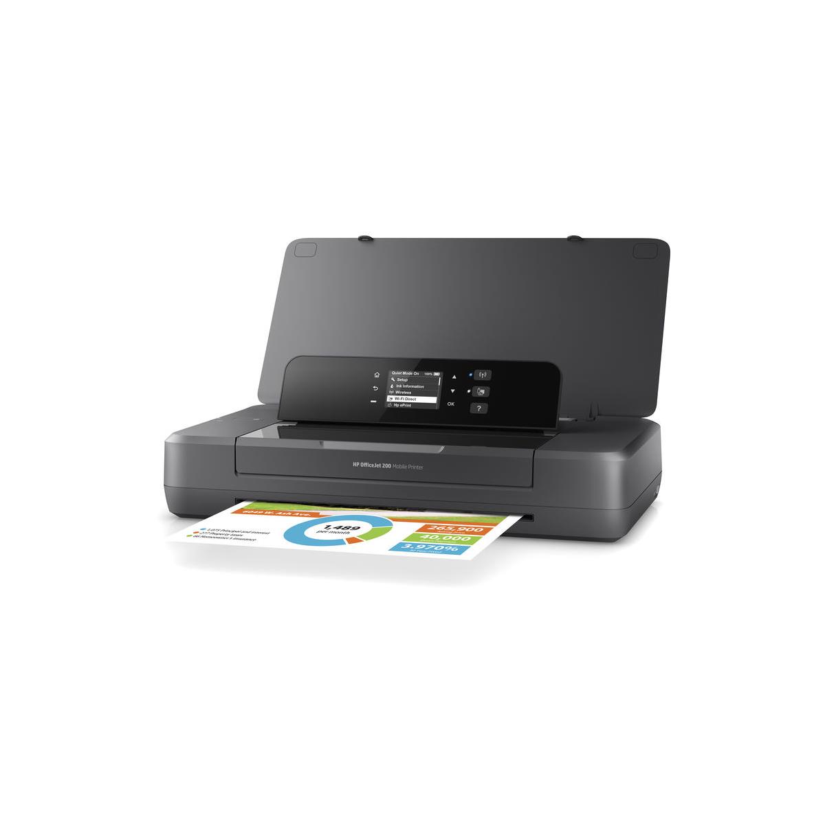 Image of HP OfficeJet 200 Mobile Wireless Thermal Inkjet Printer