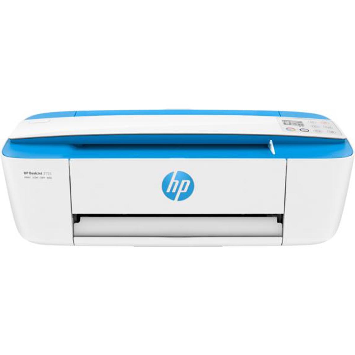 

HP DeskJet 3755 Wireless All-in-One Thermal Inkjet Printer, Blue