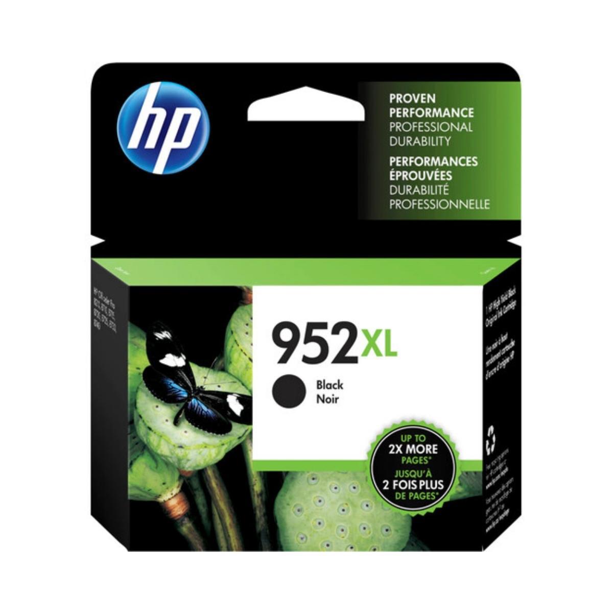 

HP 952XL Black High Yield Original Ink Cartridge, 2000 Pages Yield