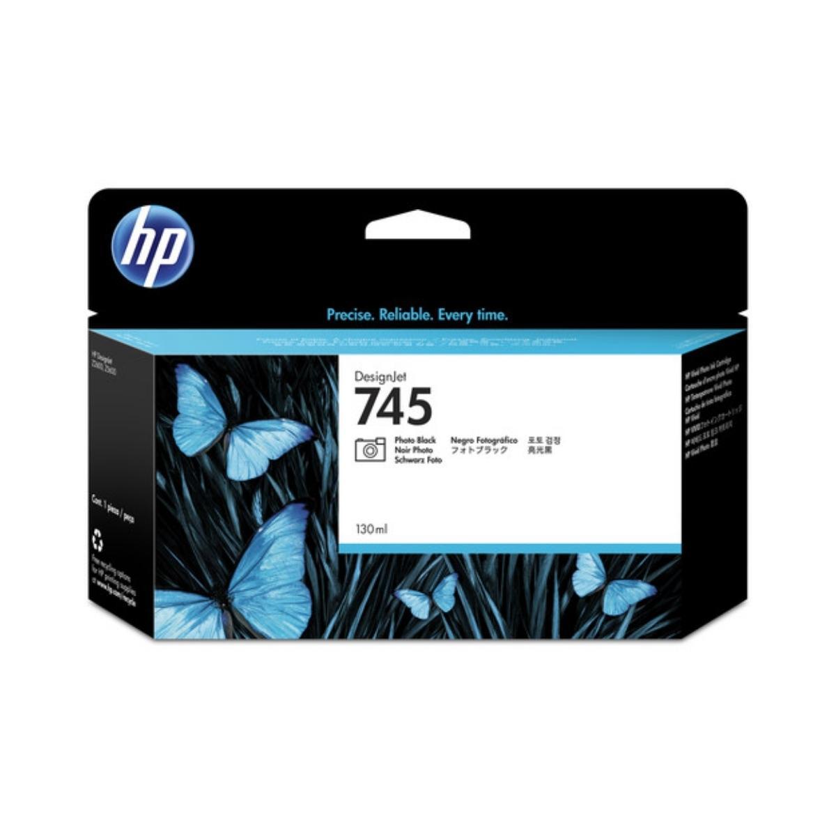 

HP 745 130ml Photo Black Ink Cartridge for Z2600/Z5600/HD Pro MFP Printer