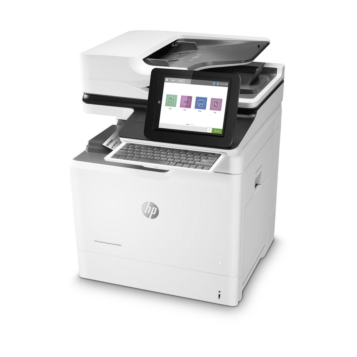 Photos - All-in-One Printer HP Color LaserJet Enterprise Flow M681f All-In-One Laser Printer J8A12A 