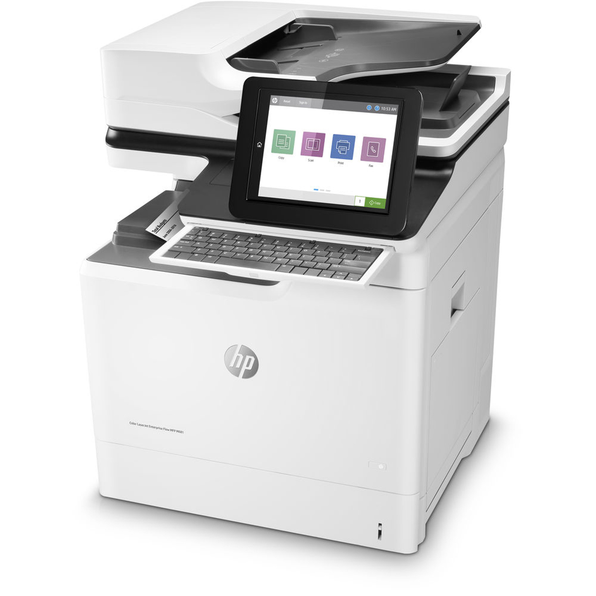 Photos - All-in-One Printer HP Color LaserJet Enterprise Flow M681f All-In-One Laser Printer J8A12A 