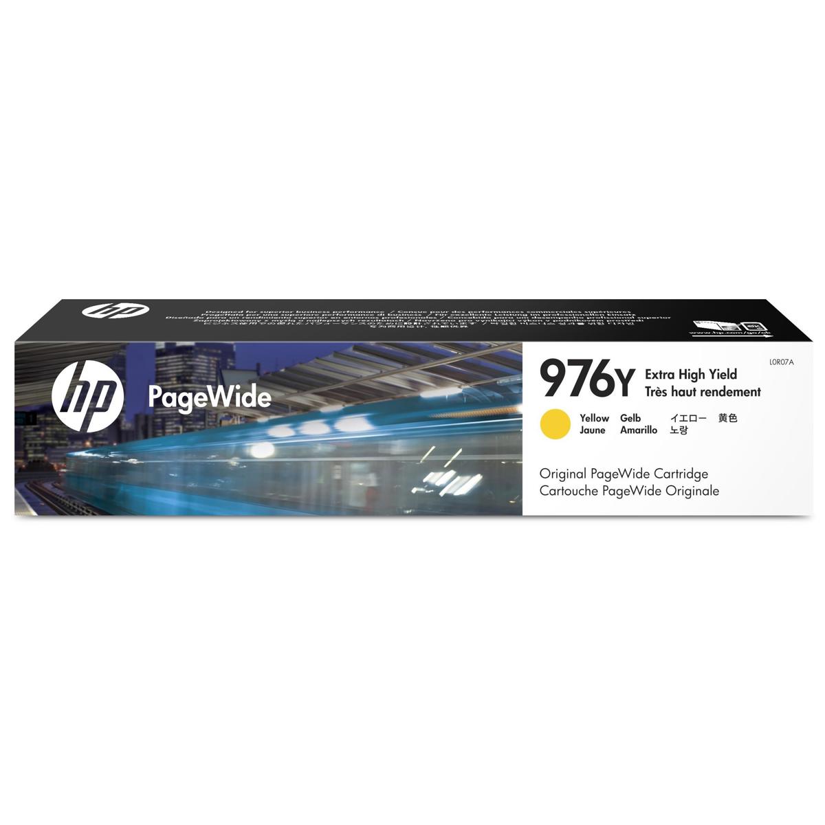 

HP 976Y Yellow Original Ink Cartridge for PageWide Pro 500 Series Printers