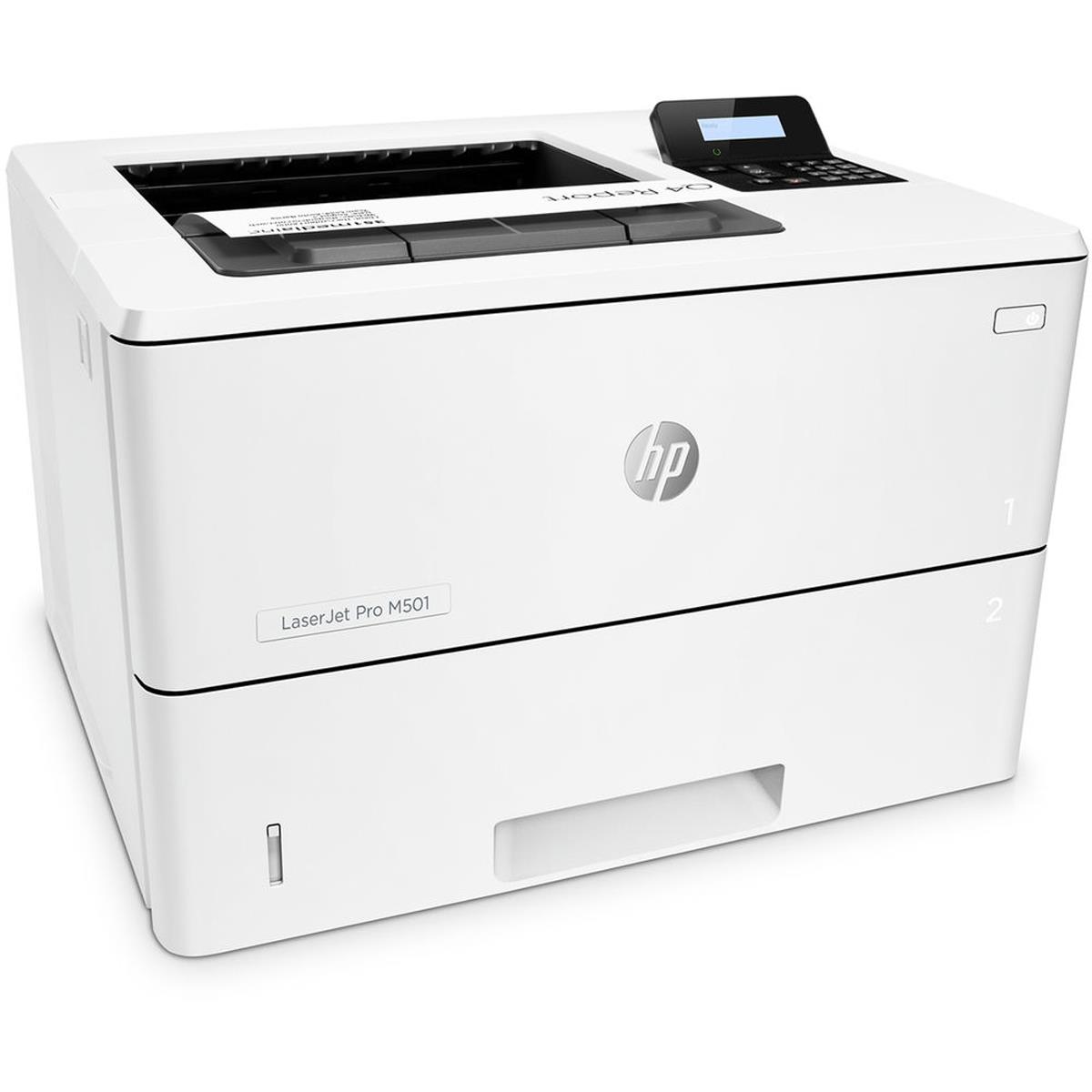Image of HP LaserJet Pro M501dn Black and White Laser Printer