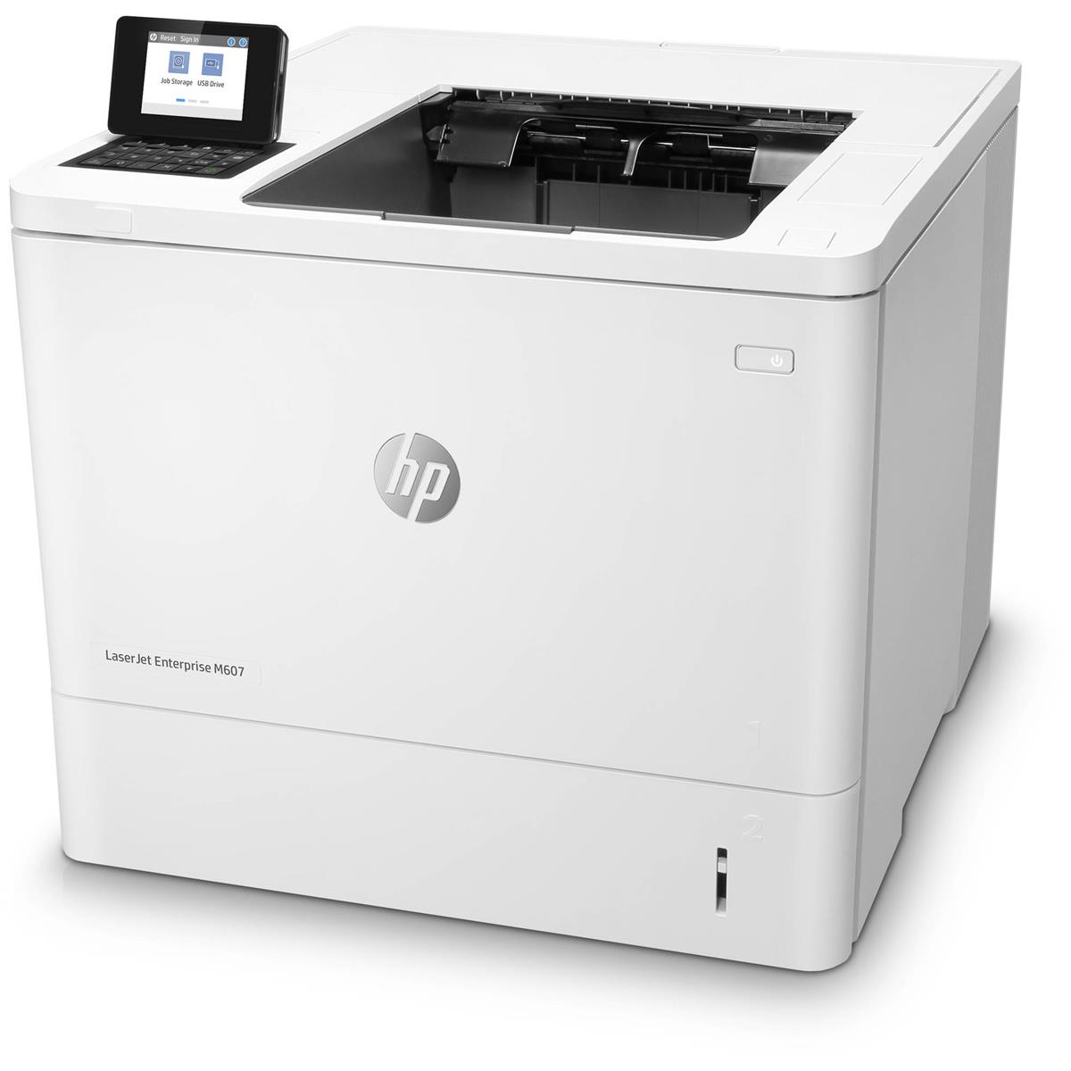Image of HP LaserJet Enterprise M607n Monochrome Laser Printer