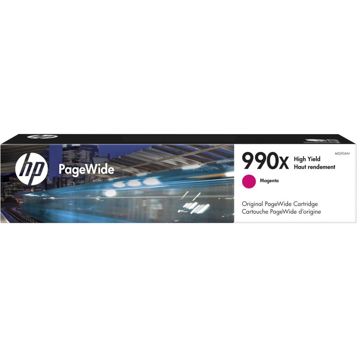 

HP 990X High Yield Original PageWide Cartridge, Magenta
