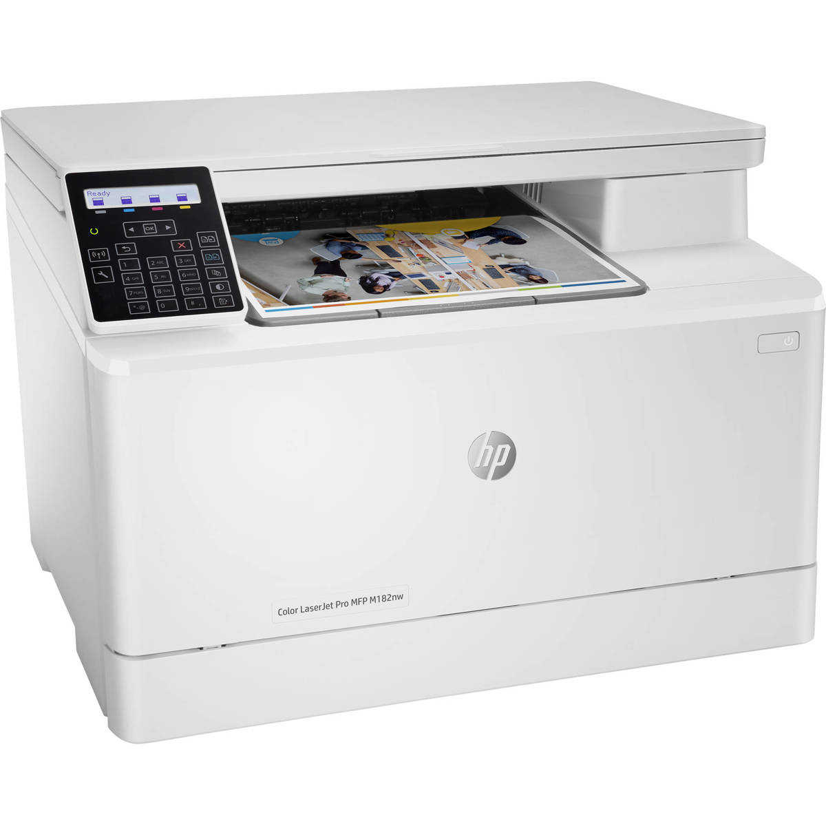 

HP Color LaserJet Pro MFP M182nw Wireless Duplex Laser Printer