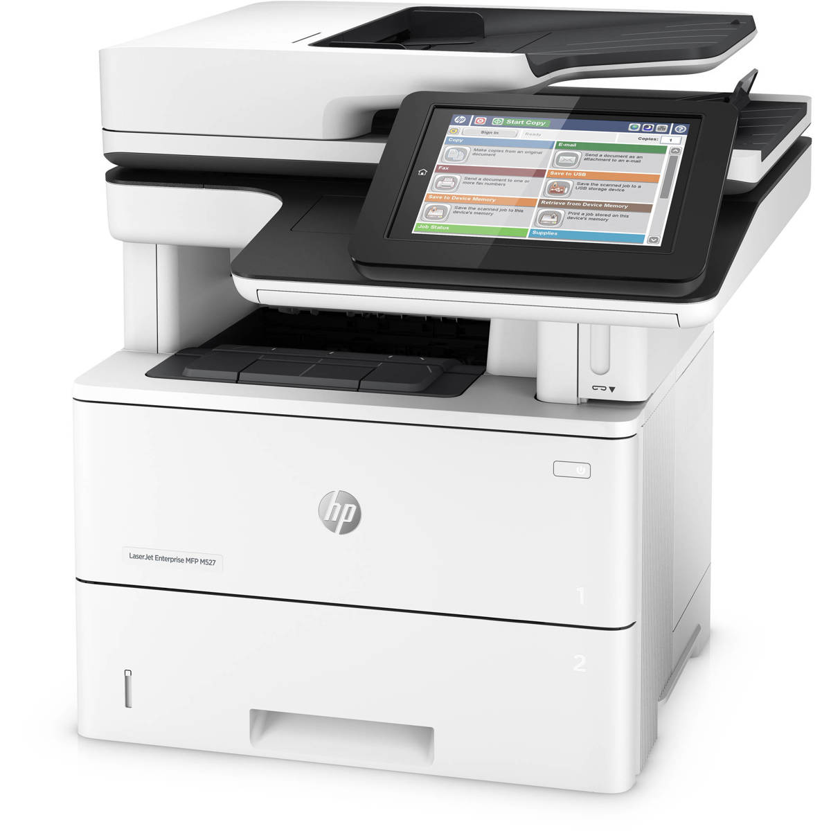 

HP LaserJet Enterprise Flow M527c Multifunction Monochrome Printer