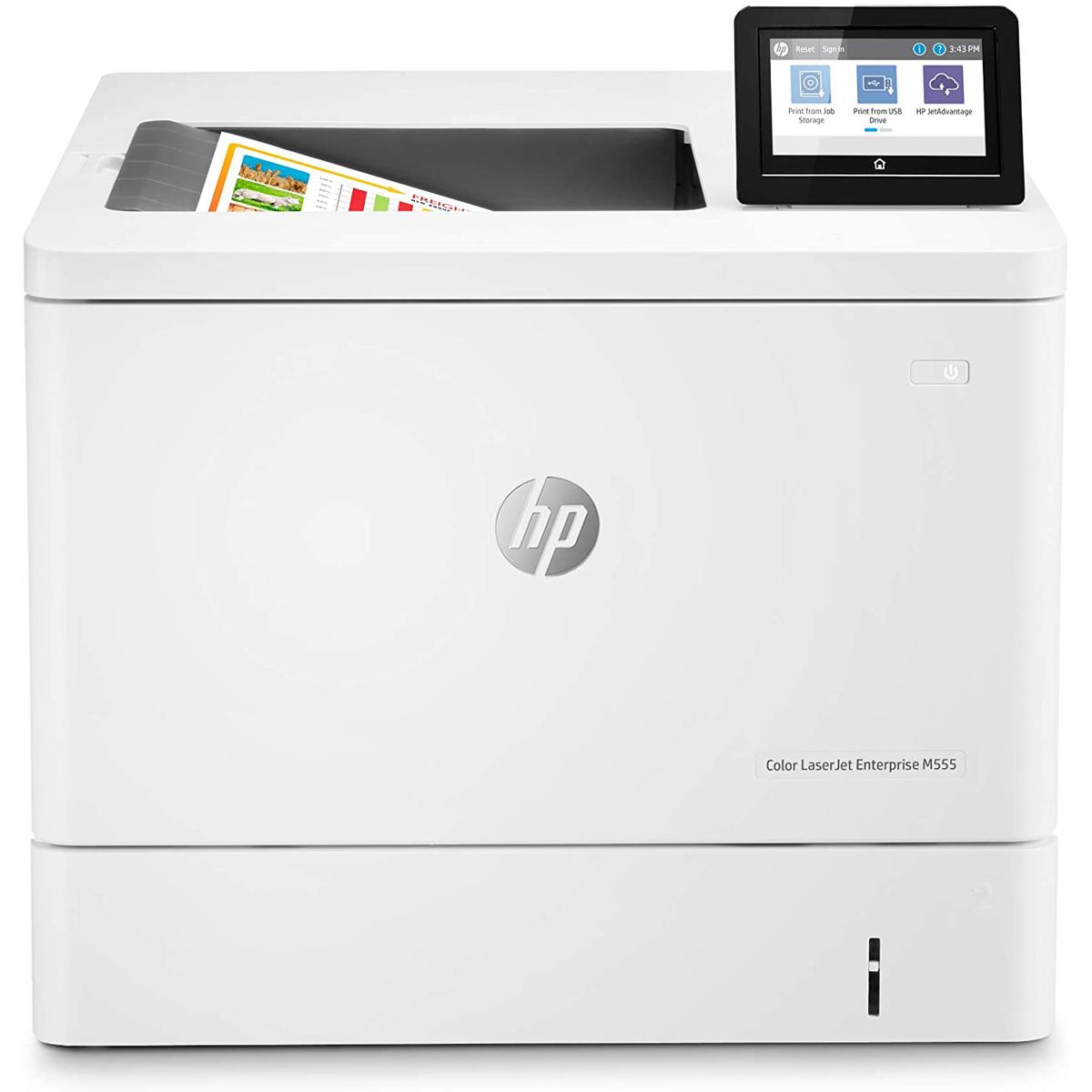HP Color LaserJet Enterprise M555dn Duplex Color Laser Printer -  7ZU78A