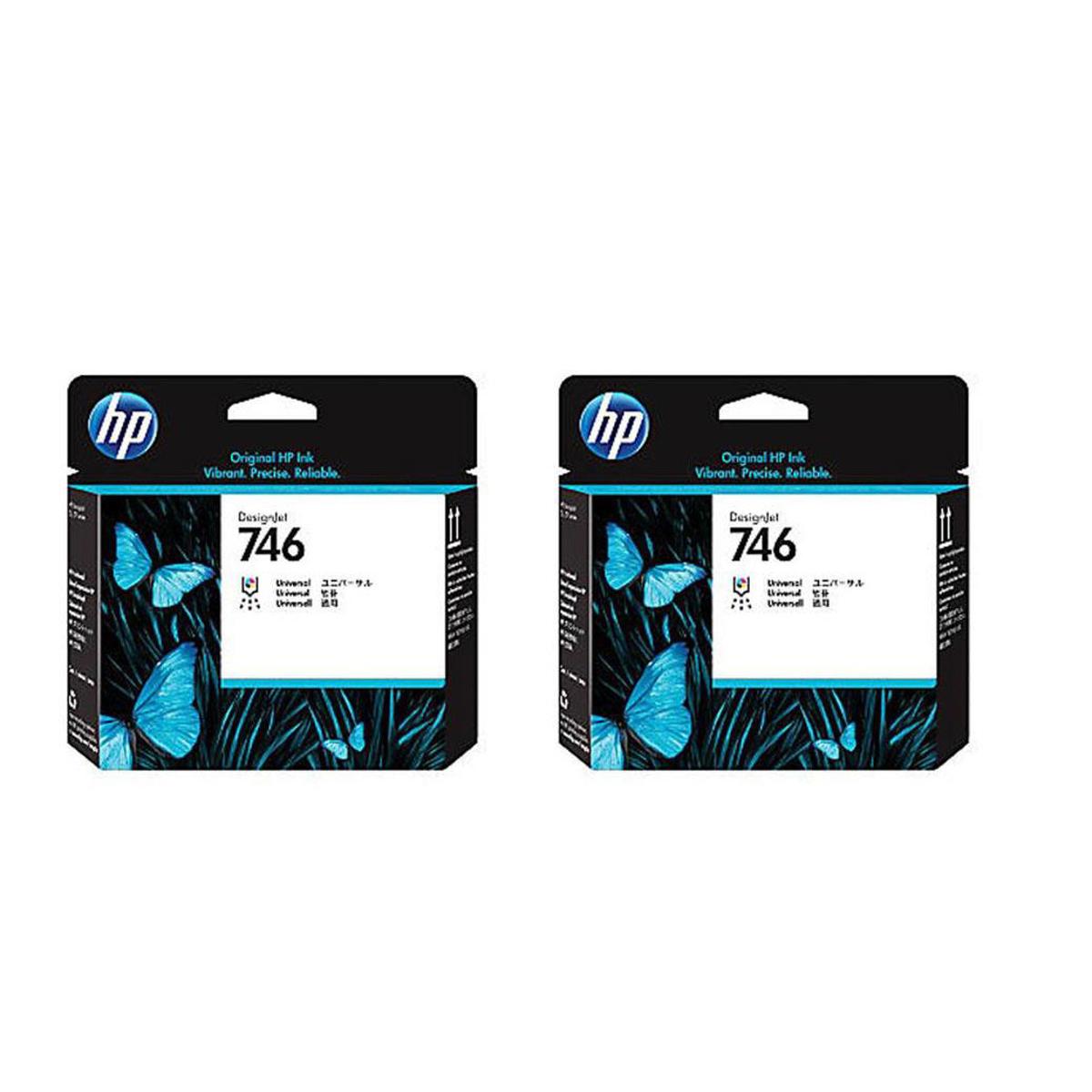 

HP 2 Pack 746 DesignJet Inkjet Printhead