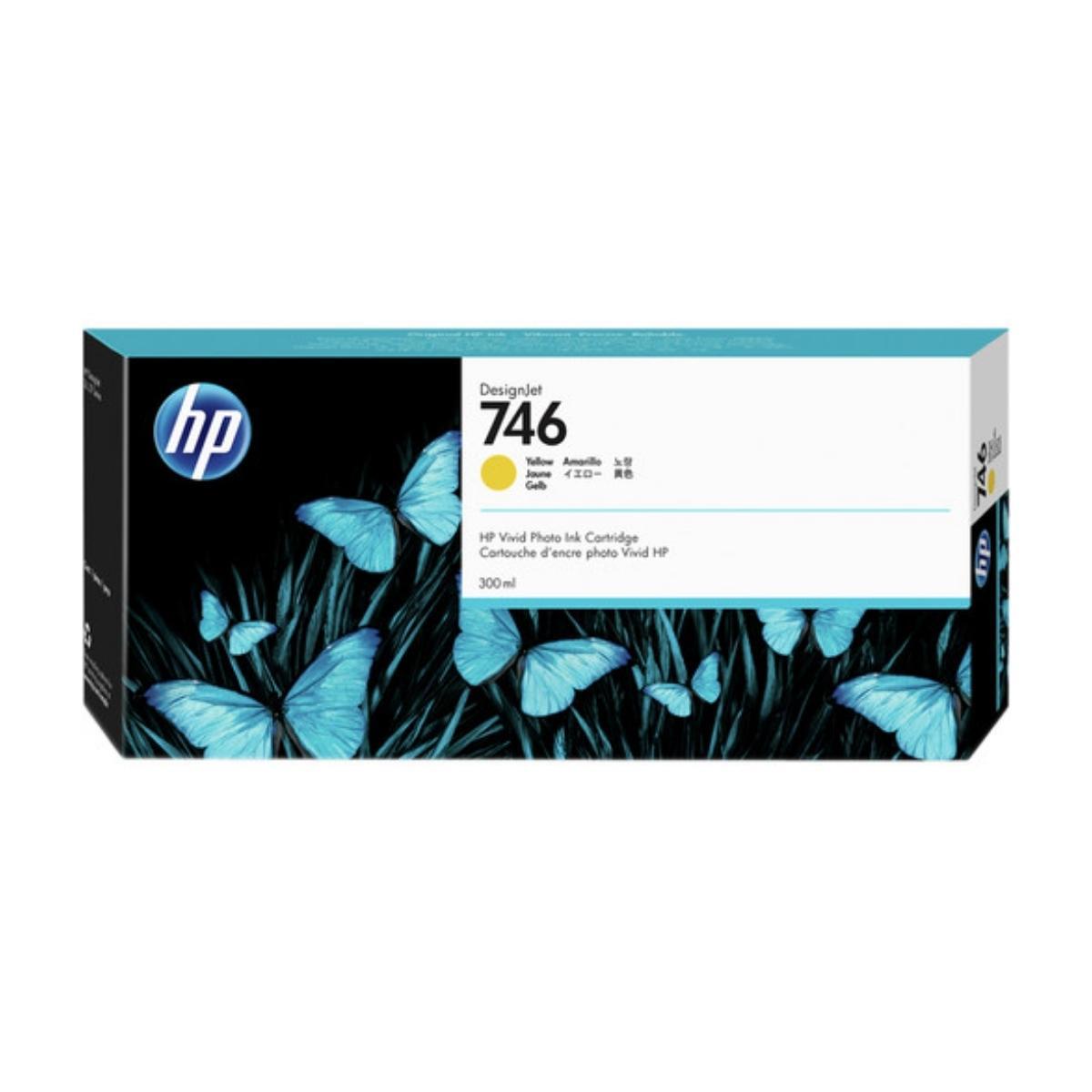 

HP 746 300ml DesignJet Yellow Ink Cartridge