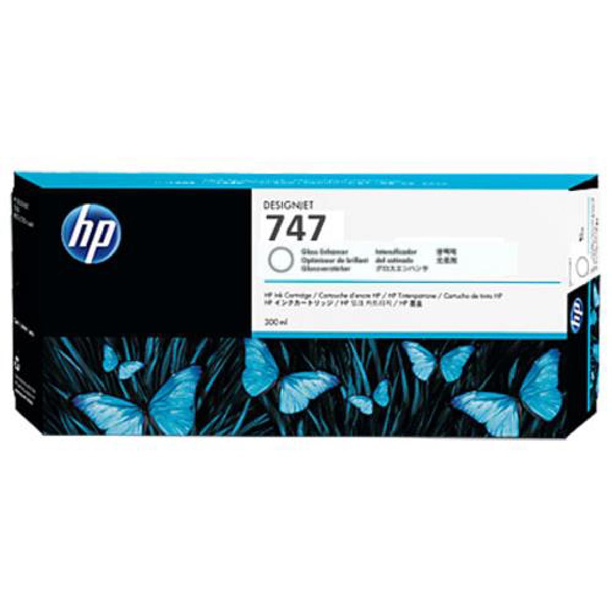 

HP 747 300-ml Gloss Enhancer Ink Cartridge for DesignJet Z9+ PostScript Printer
