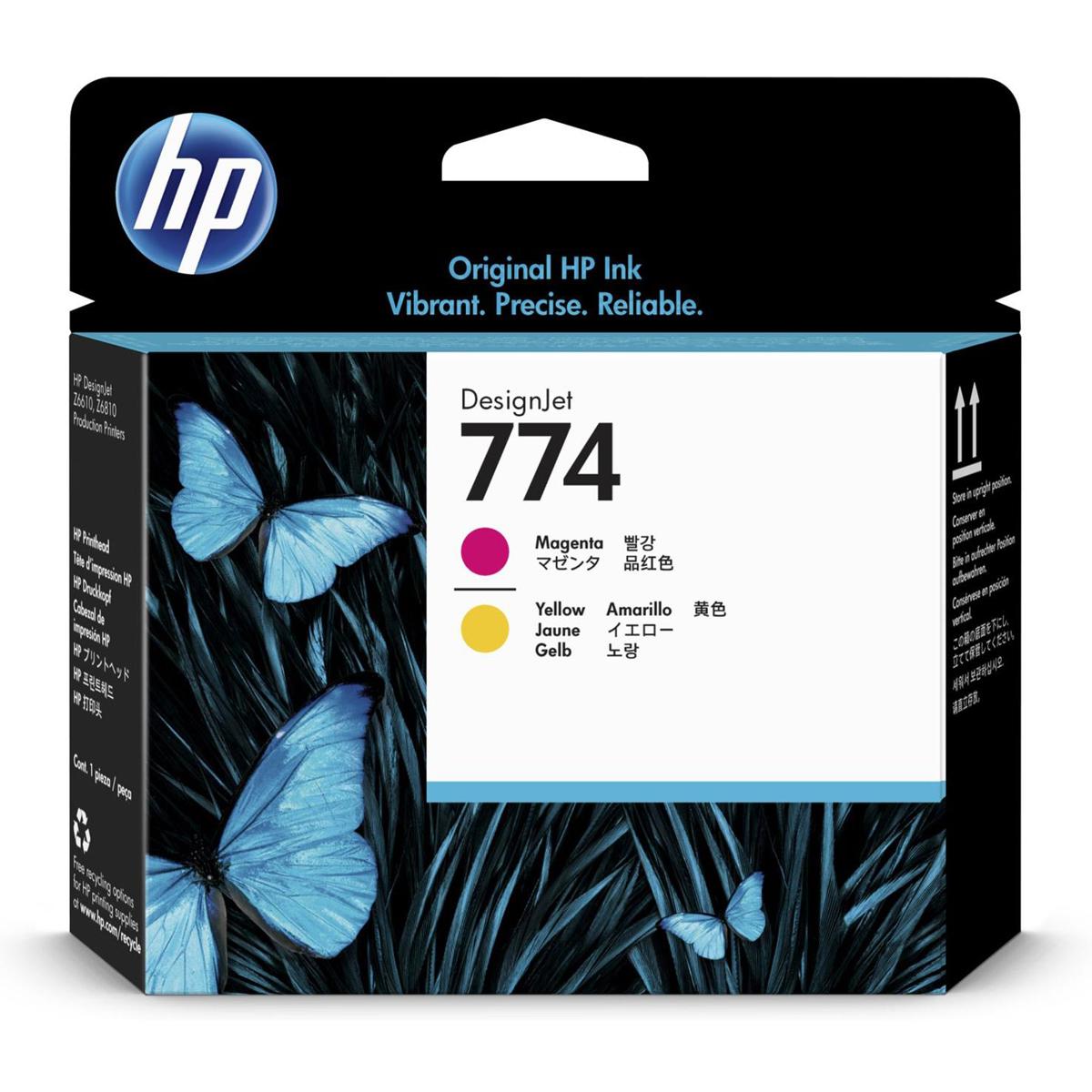 

HP 774 DesignJet Magenta/Yellow Printhead