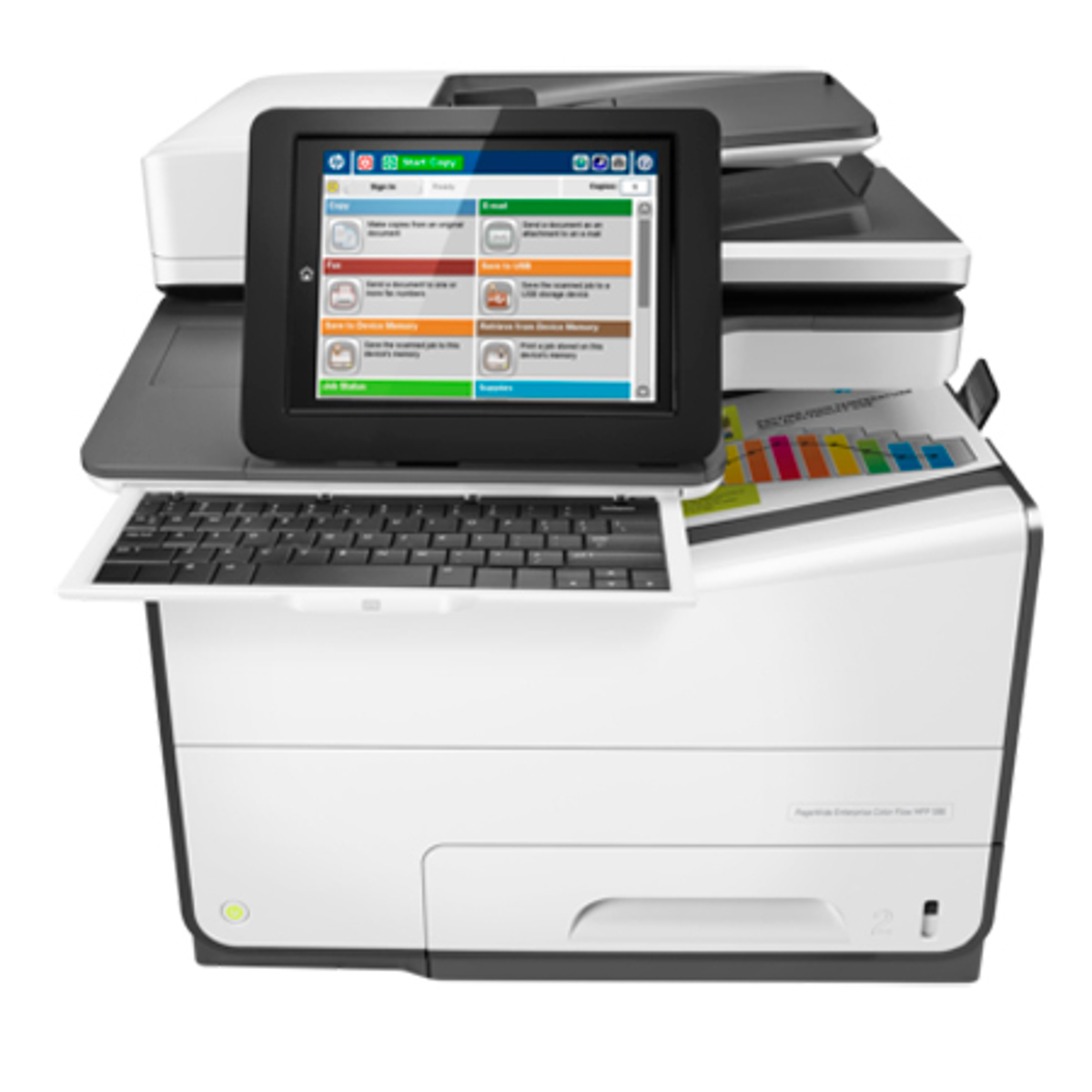

HP 586z PageWide Enterprise Color Flow Multifunction PageWide Printer