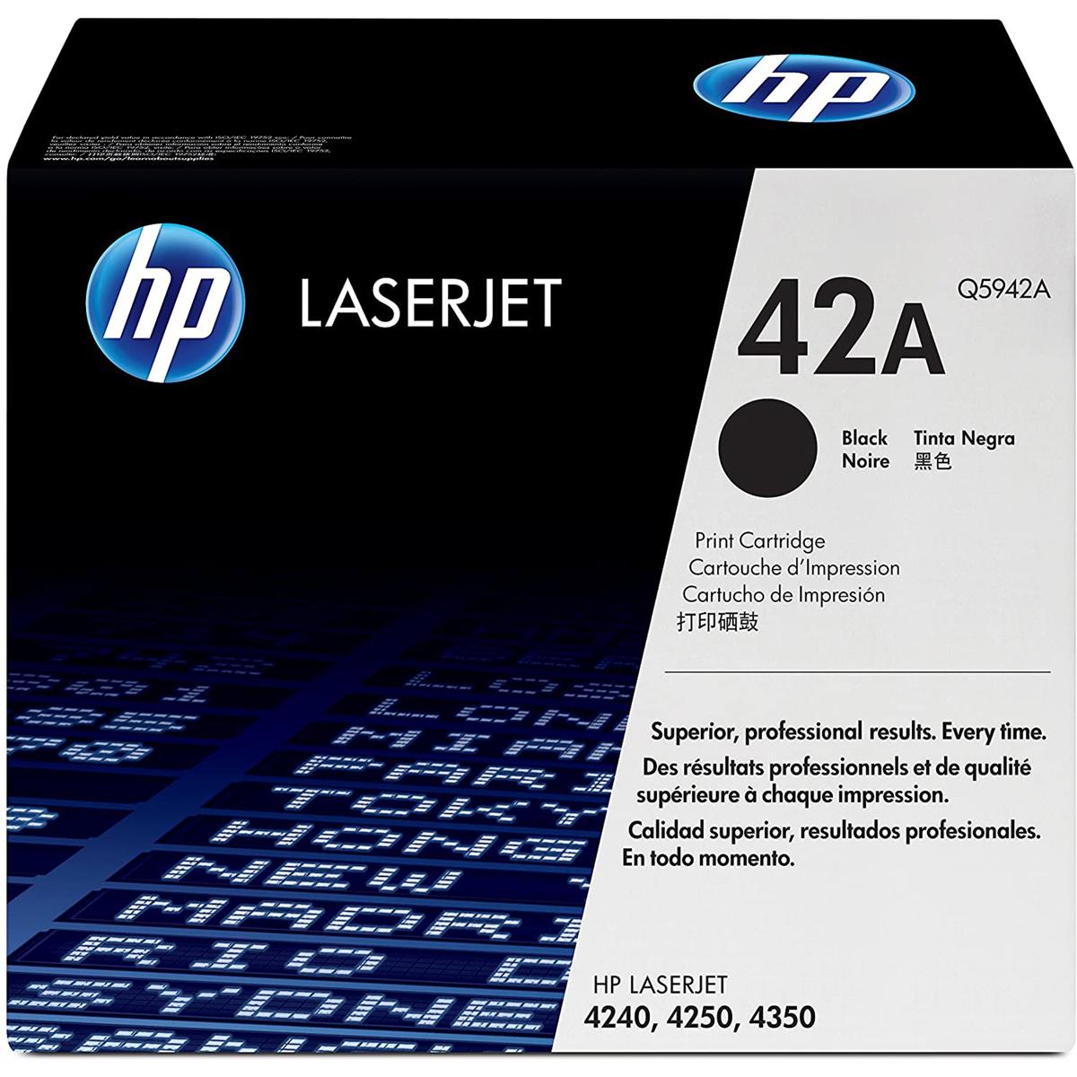 

HP LaserJet Black Print Cartridge with Smart Printing