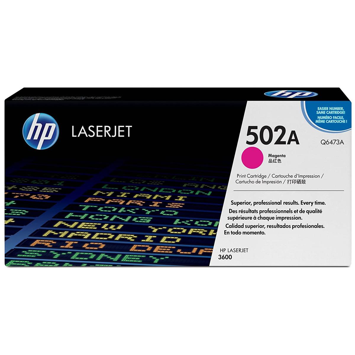 

HP Magenta Print Cartridge with ColorSphere Toner