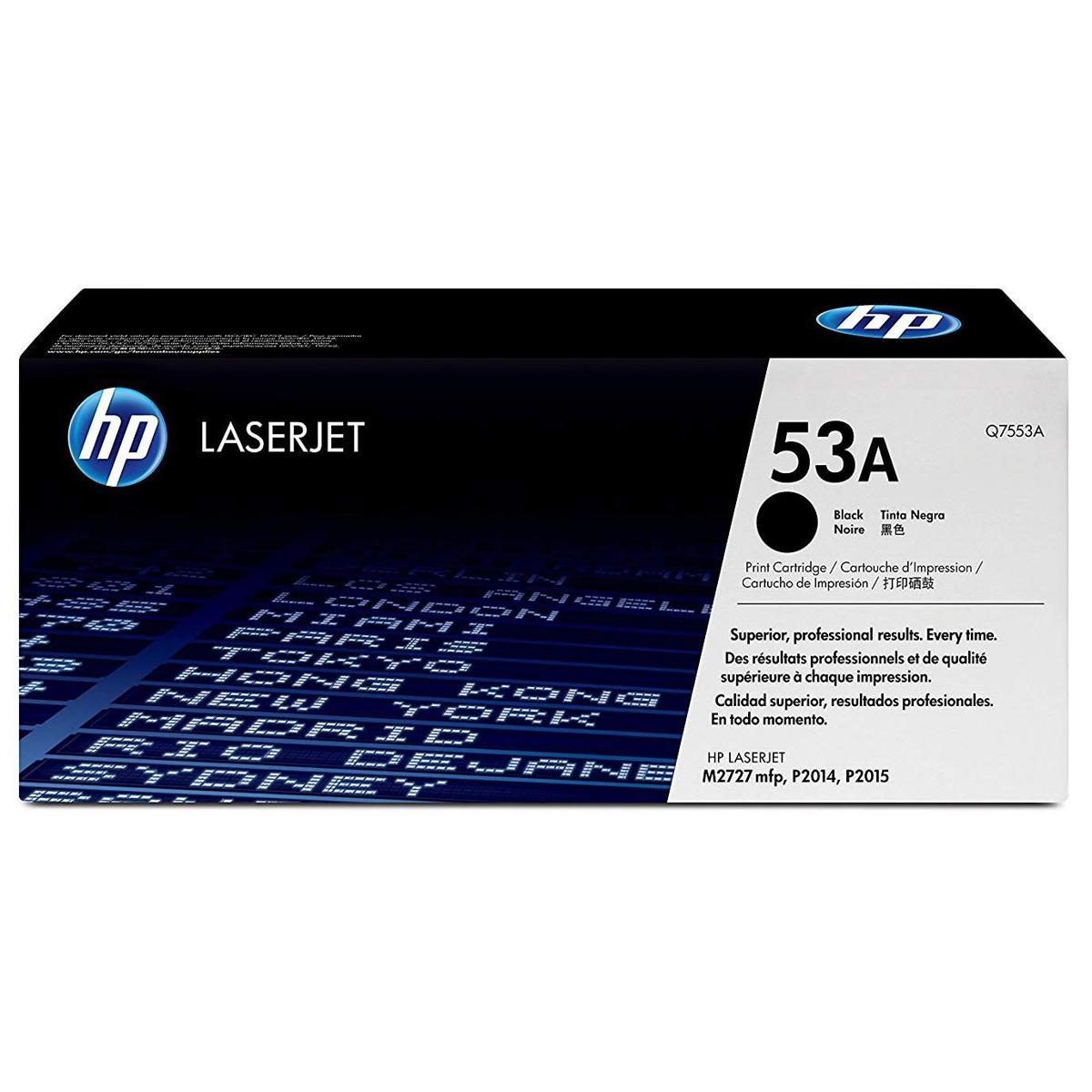 

HP Black Print Cartridge LaserJet Printers, 3K Copies