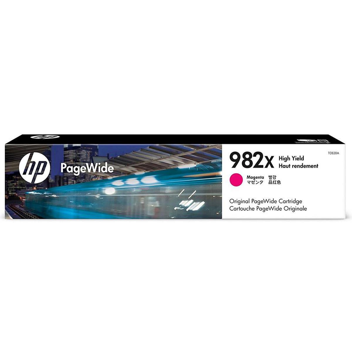 

HP 982X High Yield Magenta Original PageWide Cartridge